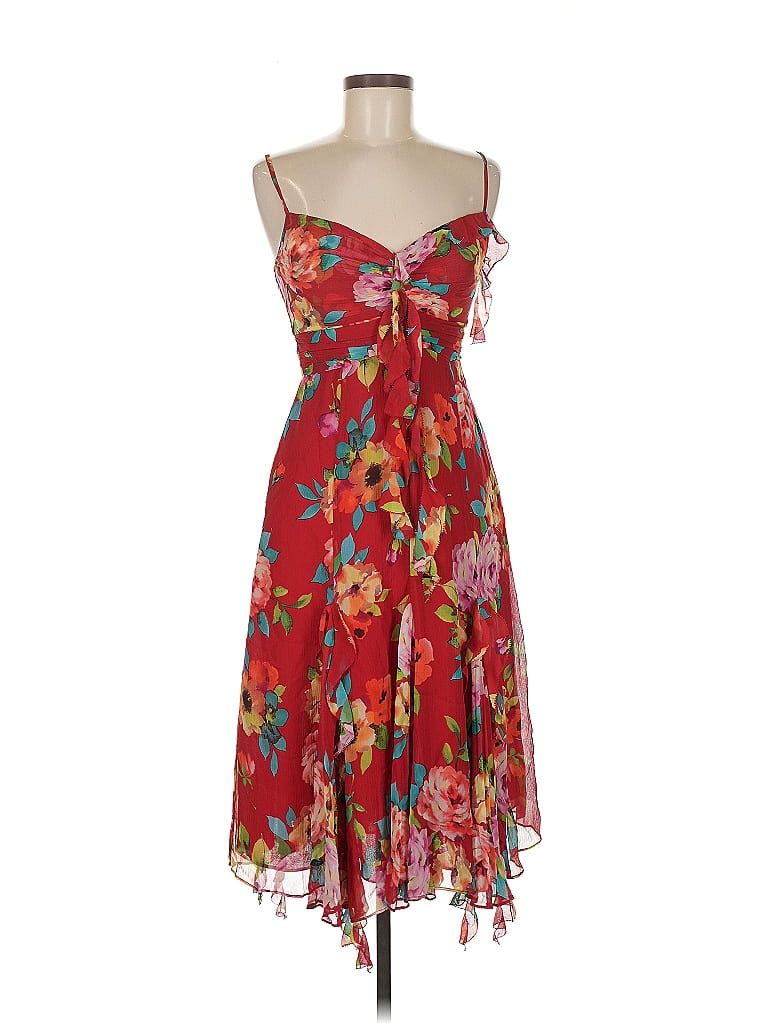 Pre-owned Karen Millen Cocktail Dress In Red