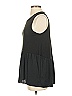 Ann Taylor LOFT Gray Black Sleeveless Top Size S - photo 5