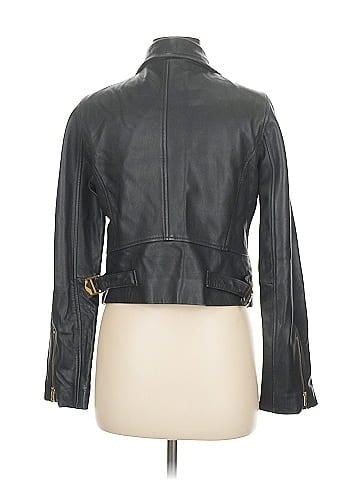 J.Crew Collection Leather Jacket (view 2)