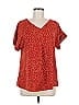 Quechua Red Short Sleeve Blouse Size M - photo 1