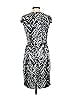 Kay Unger Animal Print Silver Cocktail Dress Size 6 - photo 2