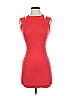 Aqua Solid Red Cocktail Dress Size XS - photo 1