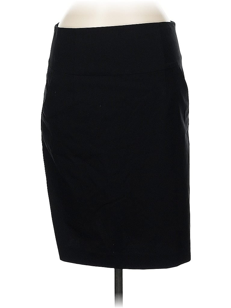 Pre-owned Banana Republic Wool Skirt In Black