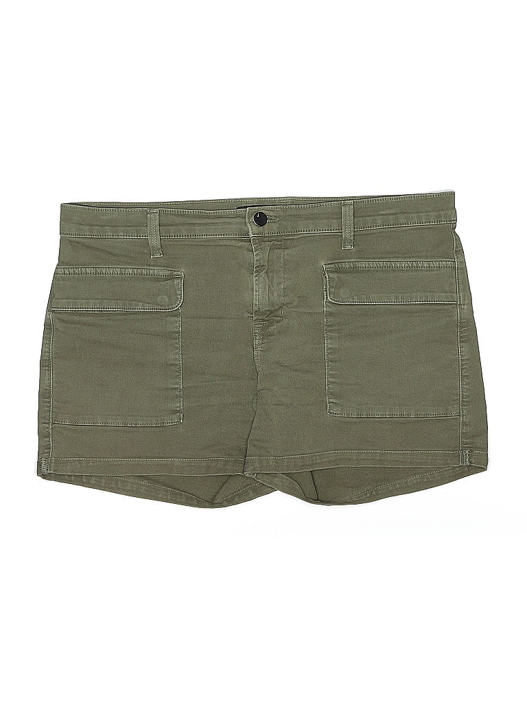 Pre-owned J Brand Khaki Shorts In Green