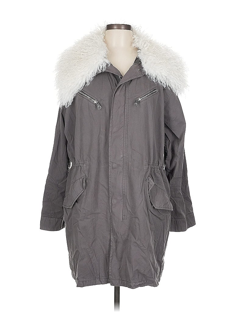 Click to view more detailed imagery on our partner's website Pre-owned Zadig & Voltaire Coat In Gray