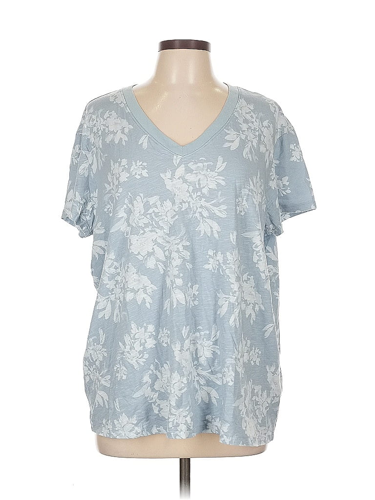 Pre-owned Torrid Short Sleeve T-shirt In Blue