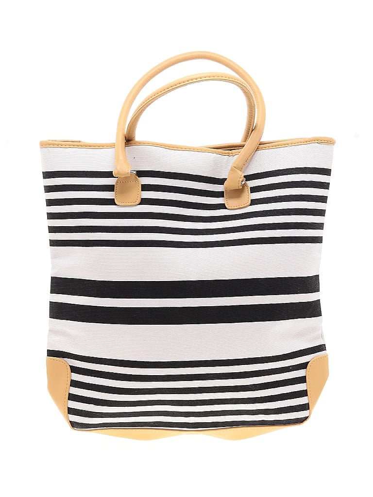 Pre-owned Barr + Barr New York Tote Bag In White