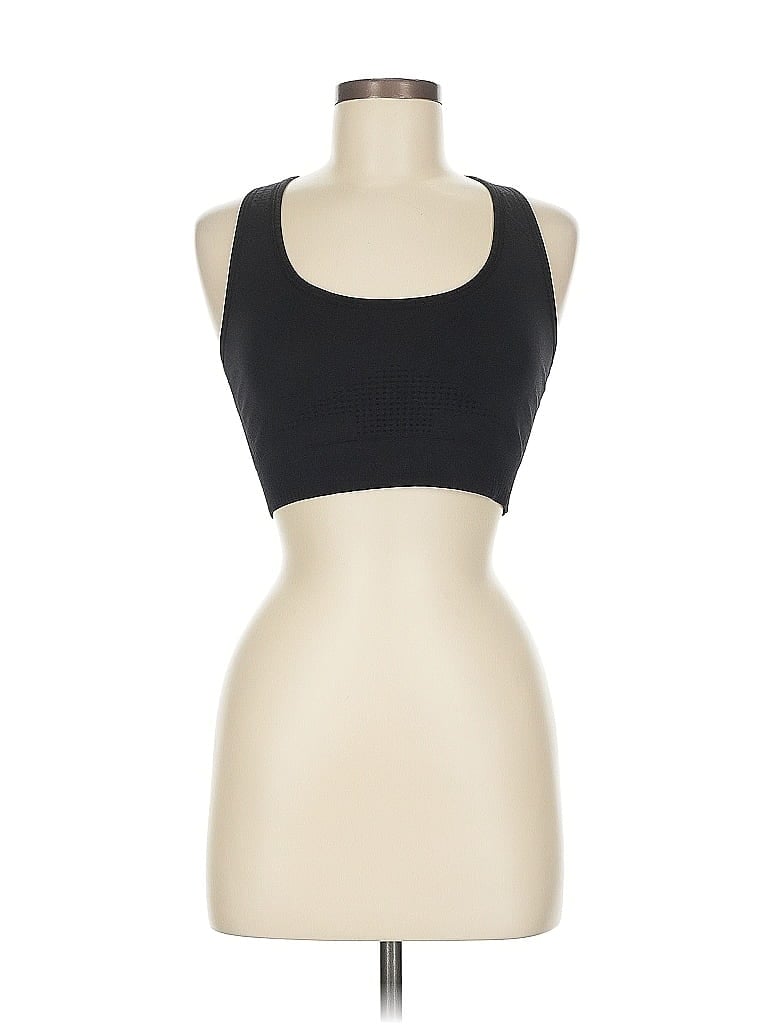 Pre-owned Unbranded Tank Top Black Strapless Neckline Tops