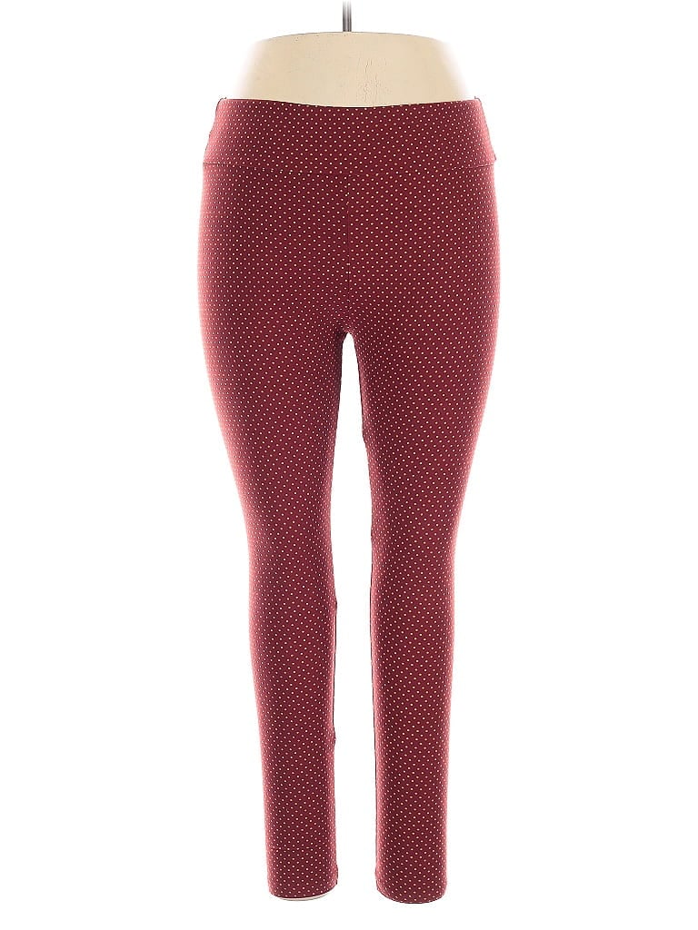 Click to view more detailed imagery on our partner's website Pre-owned Lularoe Active Pants In Burgundy