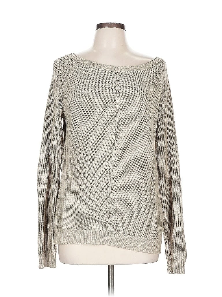Pre-owned Banana Republic Pullover Sweater In Gray