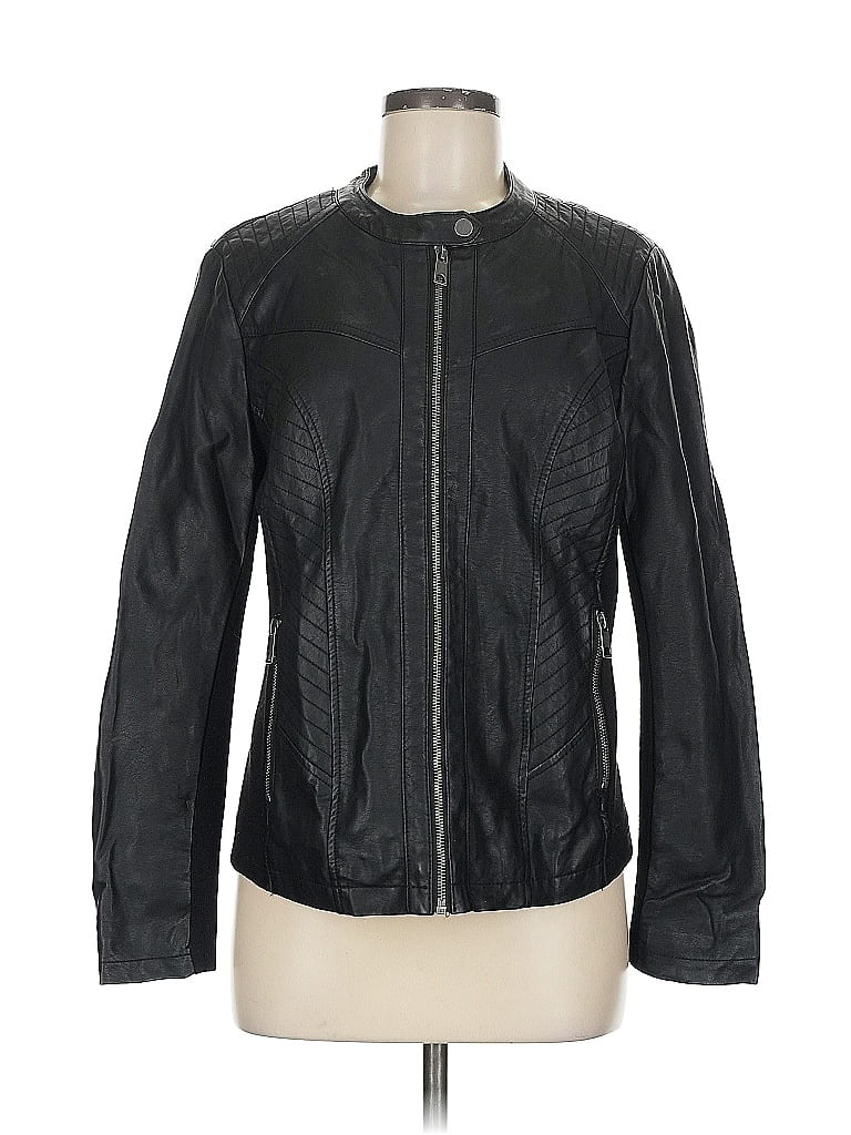 Pre-owned Style & Co Jacket In Black