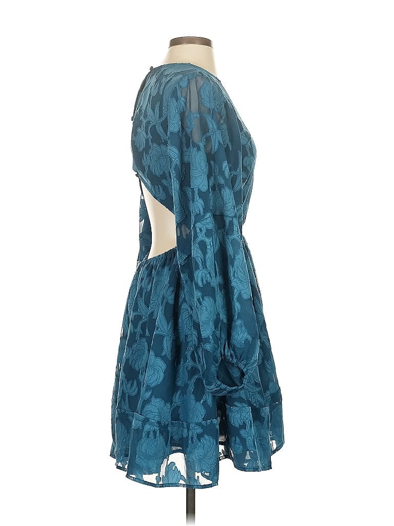 Pre-owned Nasty Gal Inc. Cocktail Dress In Blue