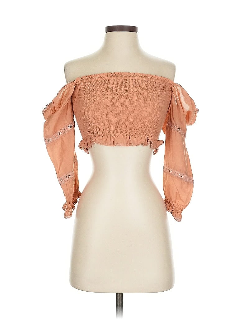 Pre-owned Wilfred Sleeveless Blouse In Orange