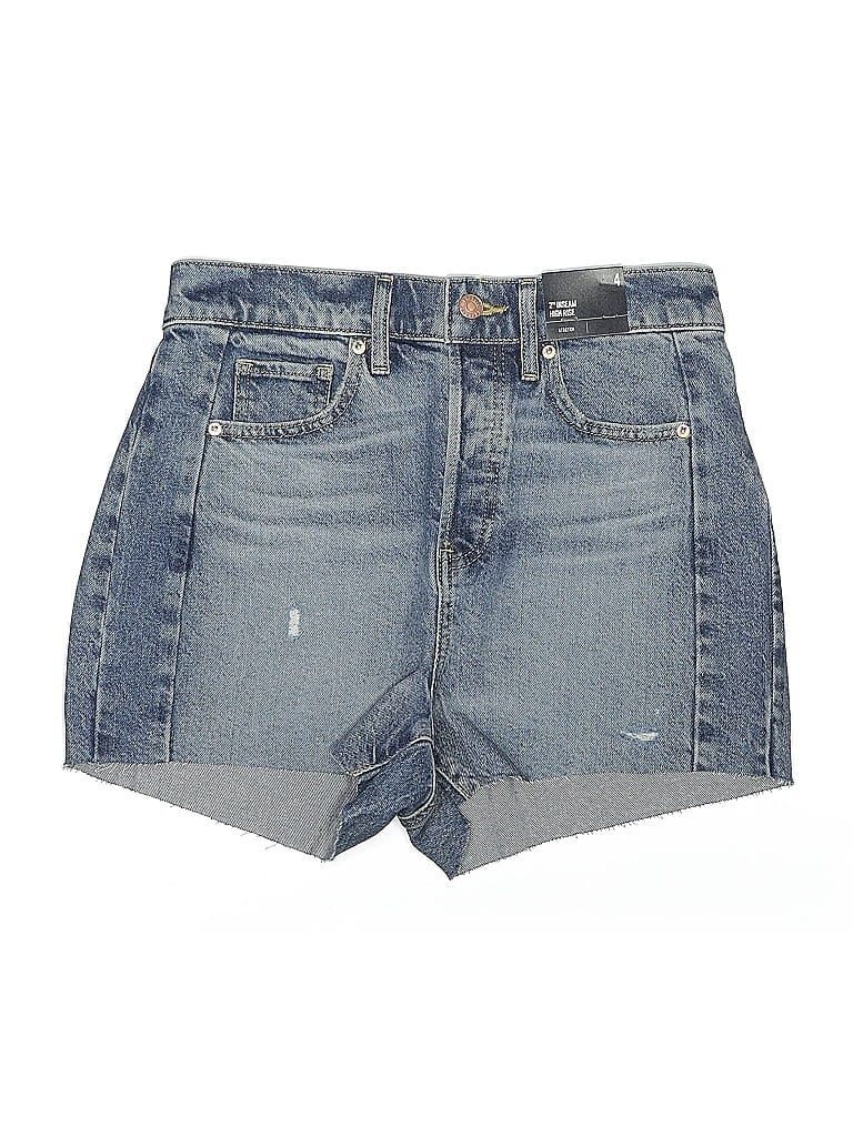 Pre-owned Express Denim Shorts In Blue