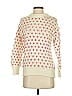 Callahan 100% Cotton Polka Dots Ivory Pullover Sweater Size XS - photo 1