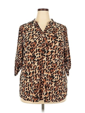 Tacera 3/4 Sleeve Blouse (view 1)