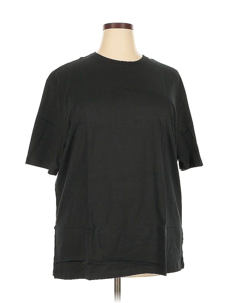 Pre-owned Amazon Essentials Short Sleeve T-shirt In Black