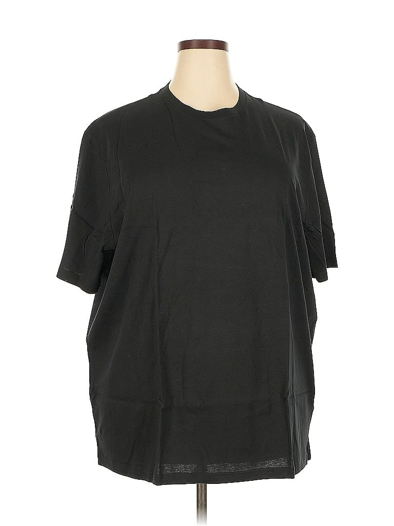 Pre-owned Amazon Essentials Short Sleeve T-shirt In Black