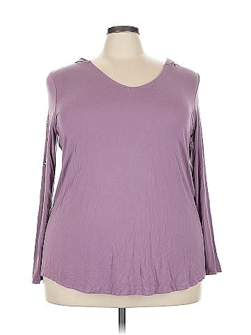 Torrid 3/4 Sleeve T-Shirt (view 1)