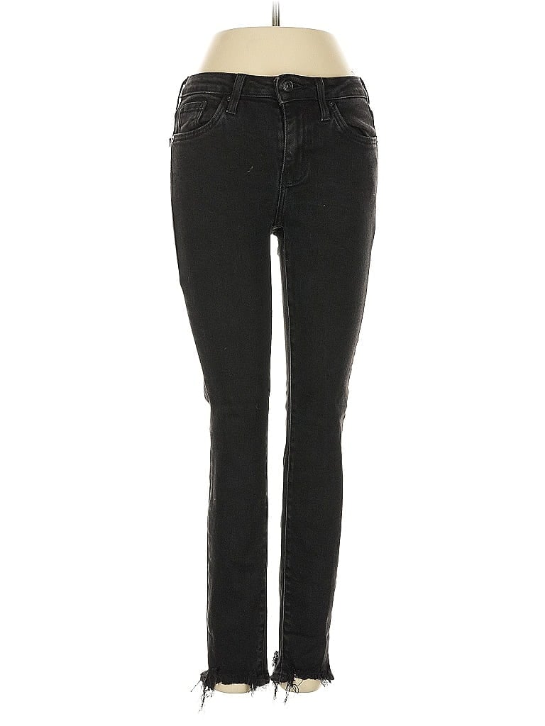 Pre-owned Just Black Jeans In Black