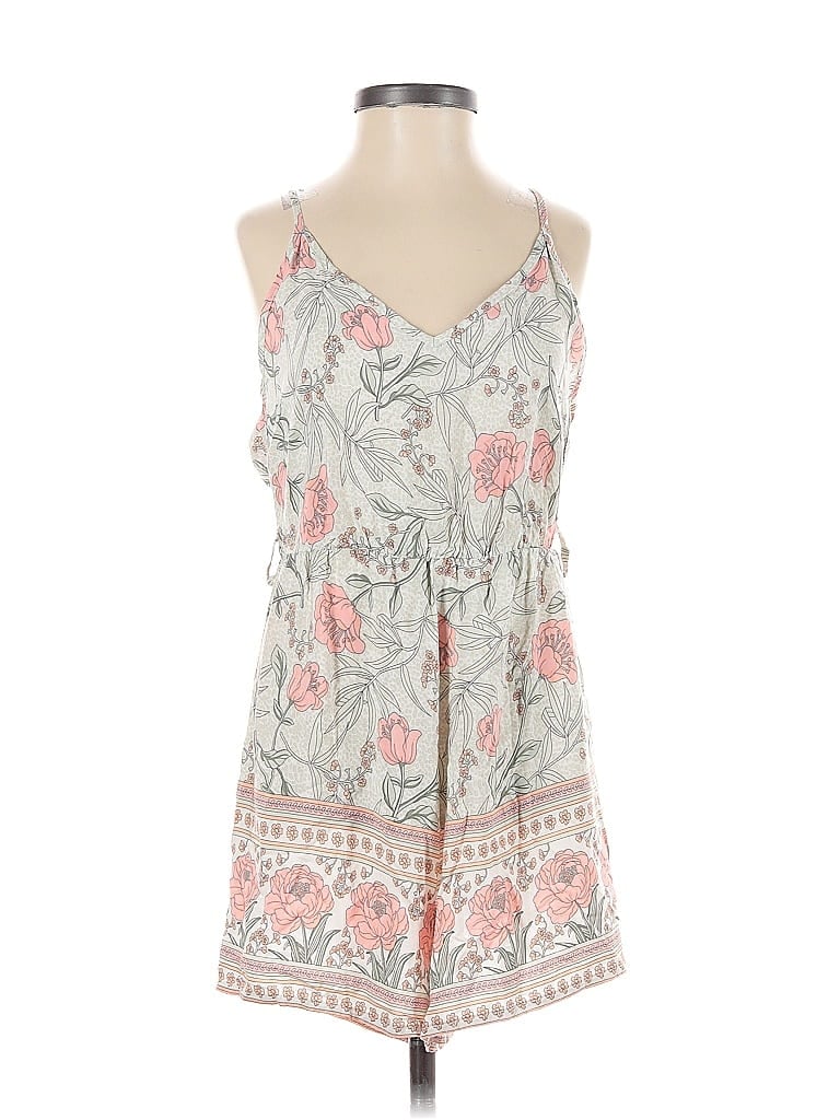 Pre-owned Shein Romper In Gray