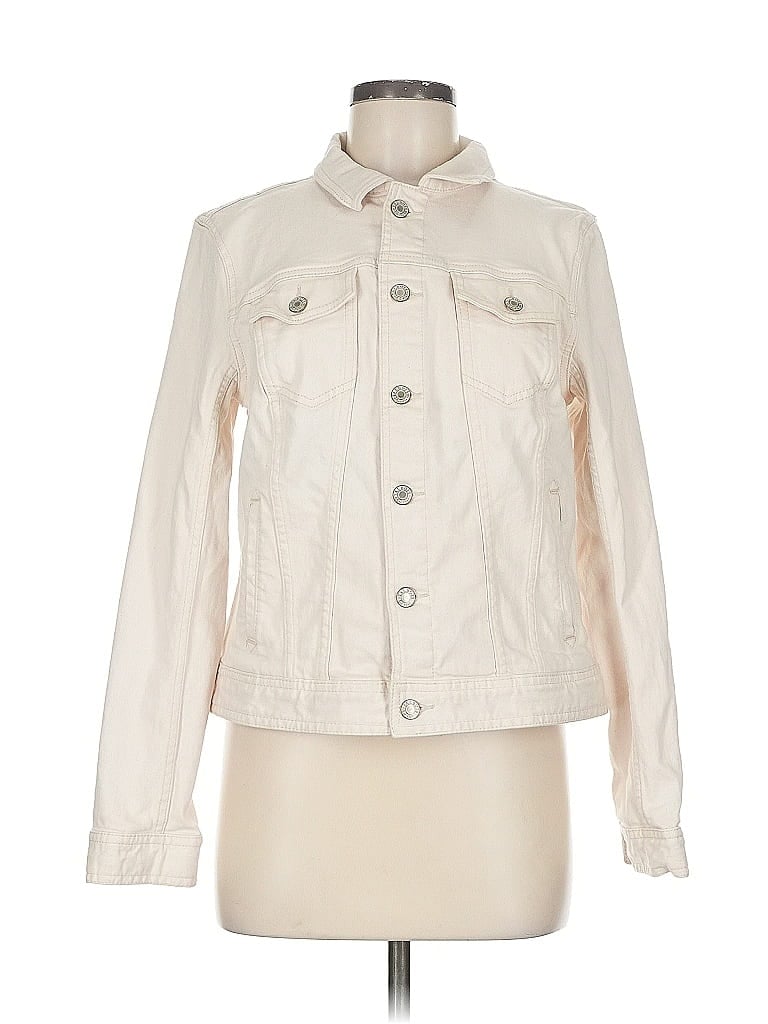 Click to view more detailed imagery on our partner's website Pre-owned Talbots Jacket In White