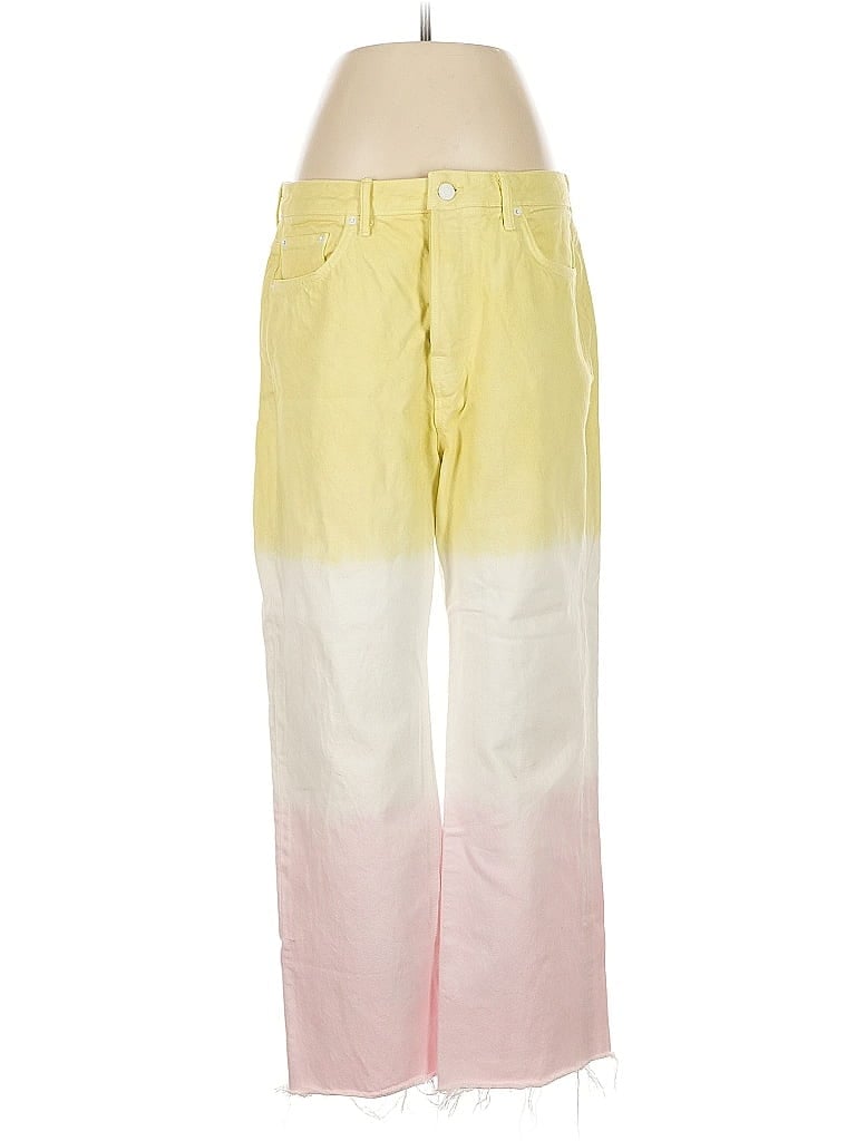 Pre-owned Grlfrnd Jeans In Yellow