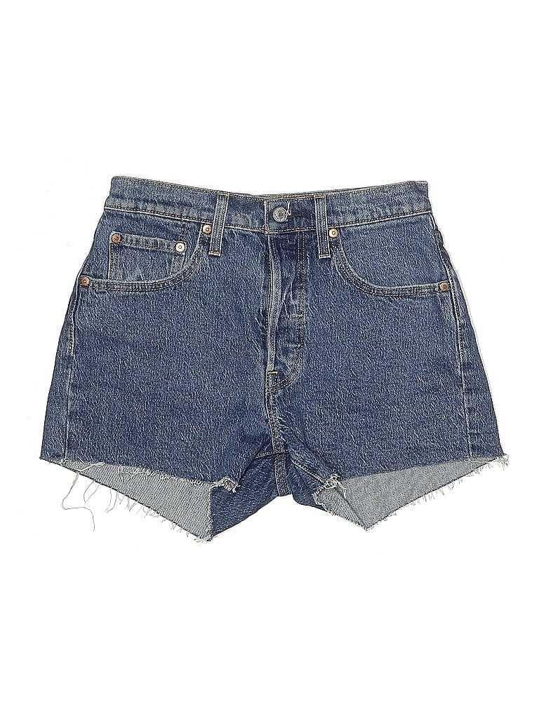 Pre-owned Levi's Denim Shorts In Blue