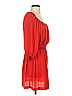 Joie 100% Polyester Red Casual Dress Size XS - photo 4