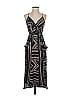 BCBGeneration Graphic Blue Cocktail Dress Size XXS - photo 1