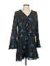Parker 100% Polyester Blue Casual Dress Size S - photo 1