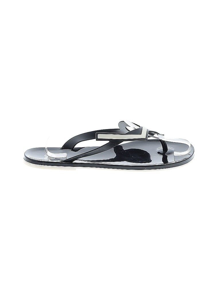 Pre-owned Melissa Sandals In Black