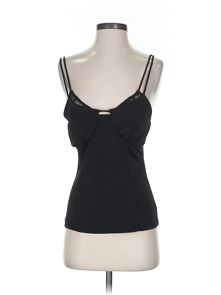 Pre-owned Unbranded Tank Top Black Strapless Neckline Tops