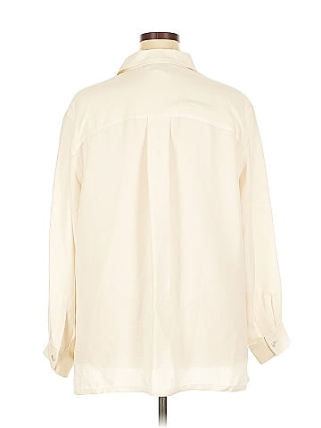 Jones New York 3/4 Sleeve Silk Top (view 2)