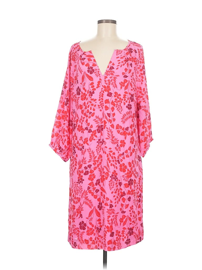 Pre-owned Ann Taylor Casual Dress In Pink