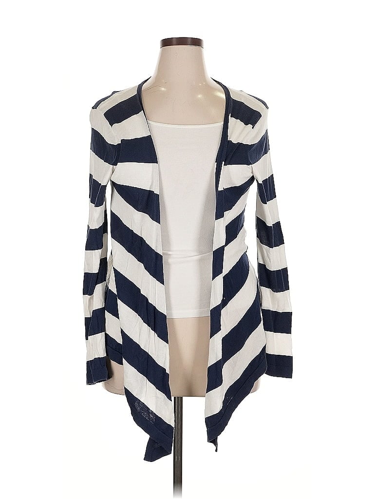 Pre-owned Cynthia Rowley Tjx Cardigan Sweater In Blue