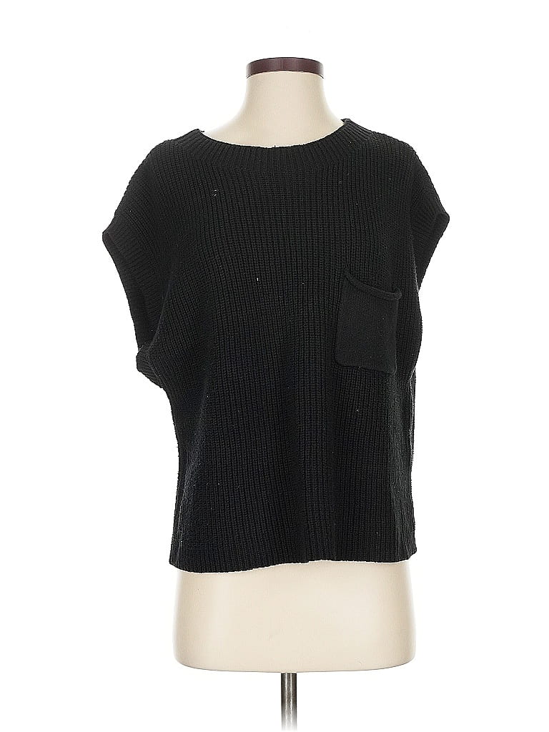 Pre-owned Assorted Brands Cardigan Sweater In Black