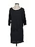 Lanston Solid Black Casual Dress Size S - photo 1