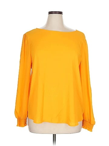 Ann Taylor LOFT Outlet Long Sleeve Blouse (view 1)