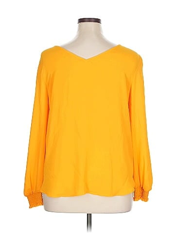 Ann Taylor LOFT Outlet Long Sleeve Blouse (view 2)