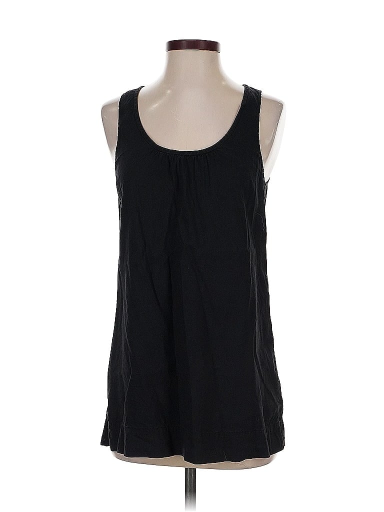Pre-owned Theory Sleeveless Blouse In Black