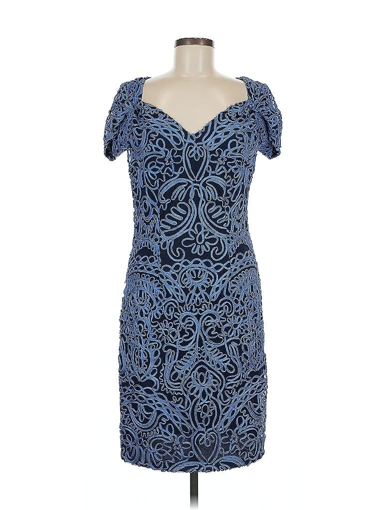 Pre-owned Js Collections Cocktail Dress In Blue