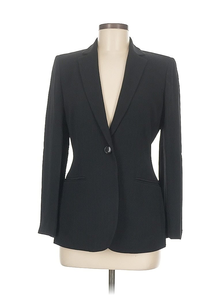 Pre-owned Ann Taylor Blazer Jacket In Black