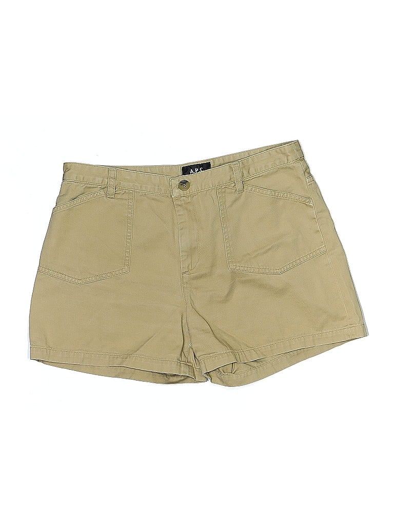 Click to view more detailed imagery on our partner's website Pre-owned Apc Khaki Shorts In Brown