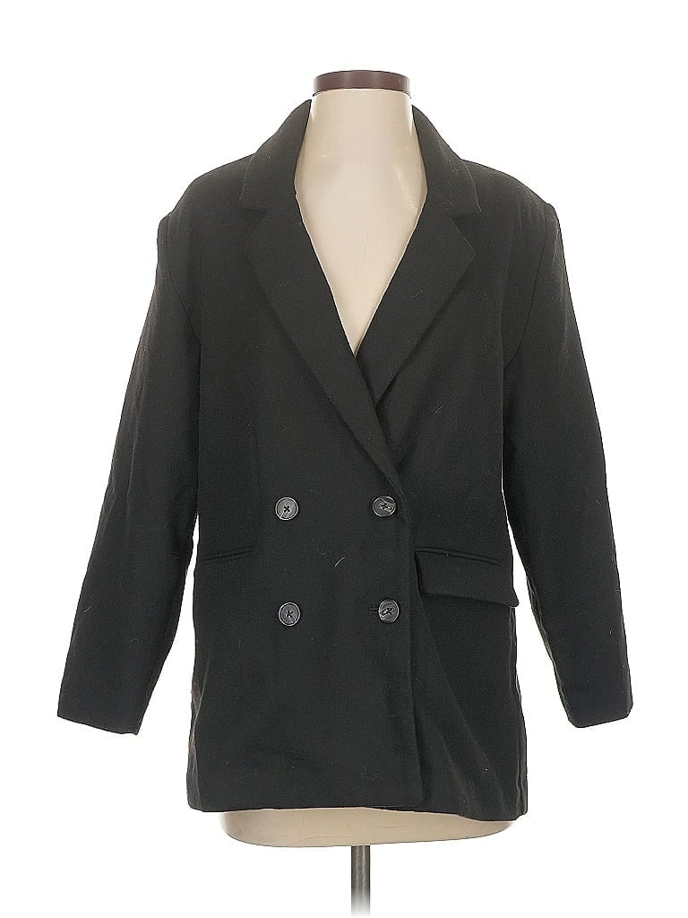 Pre-owned Old Navy Blazer Jacket In Black