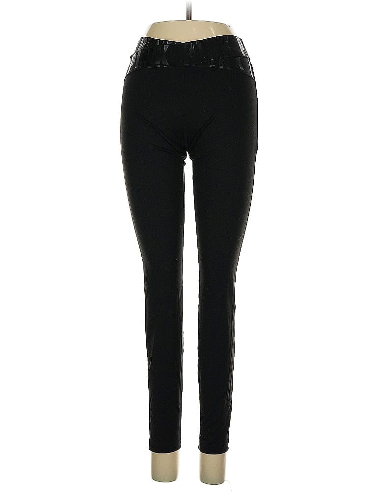 Pre-owned Victoria's Secret Pink Active Pants In Black