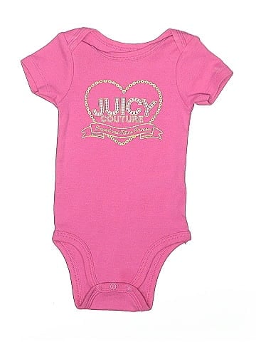 Juicy Couture Short Sleeve Onesie (view 1)