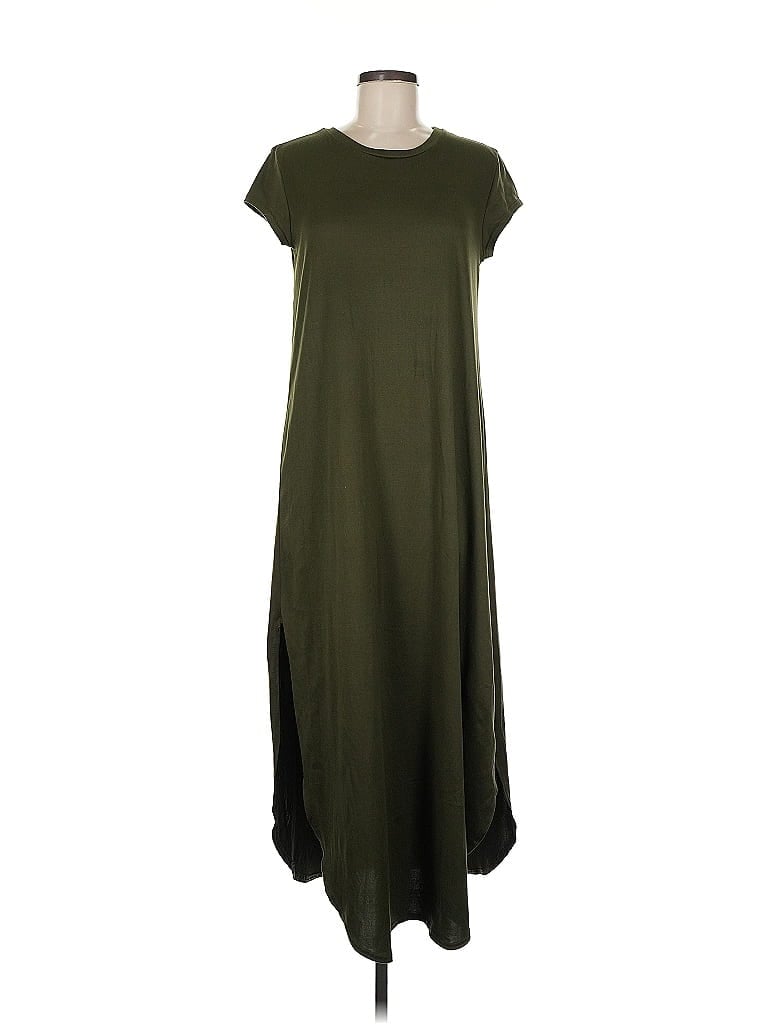 Pre-owned Acting Pro Casual Dress In Green