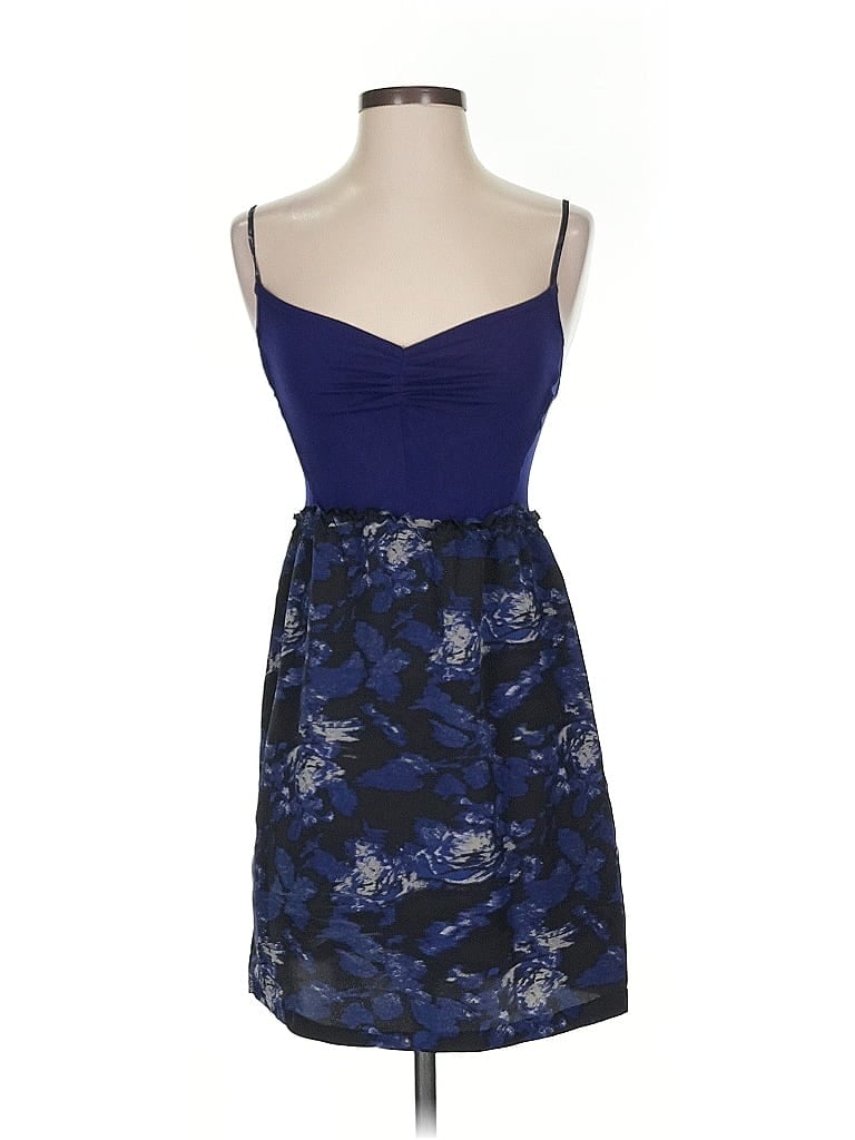 Pre-owned Silence And Noise Cocktail Dress In Blue