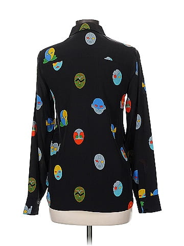 Stella McCartney Long Sleeve Silk Top (view 2)